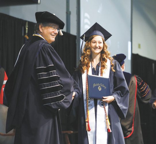 Marietta College enjoys commencement with no COVID restrictions
